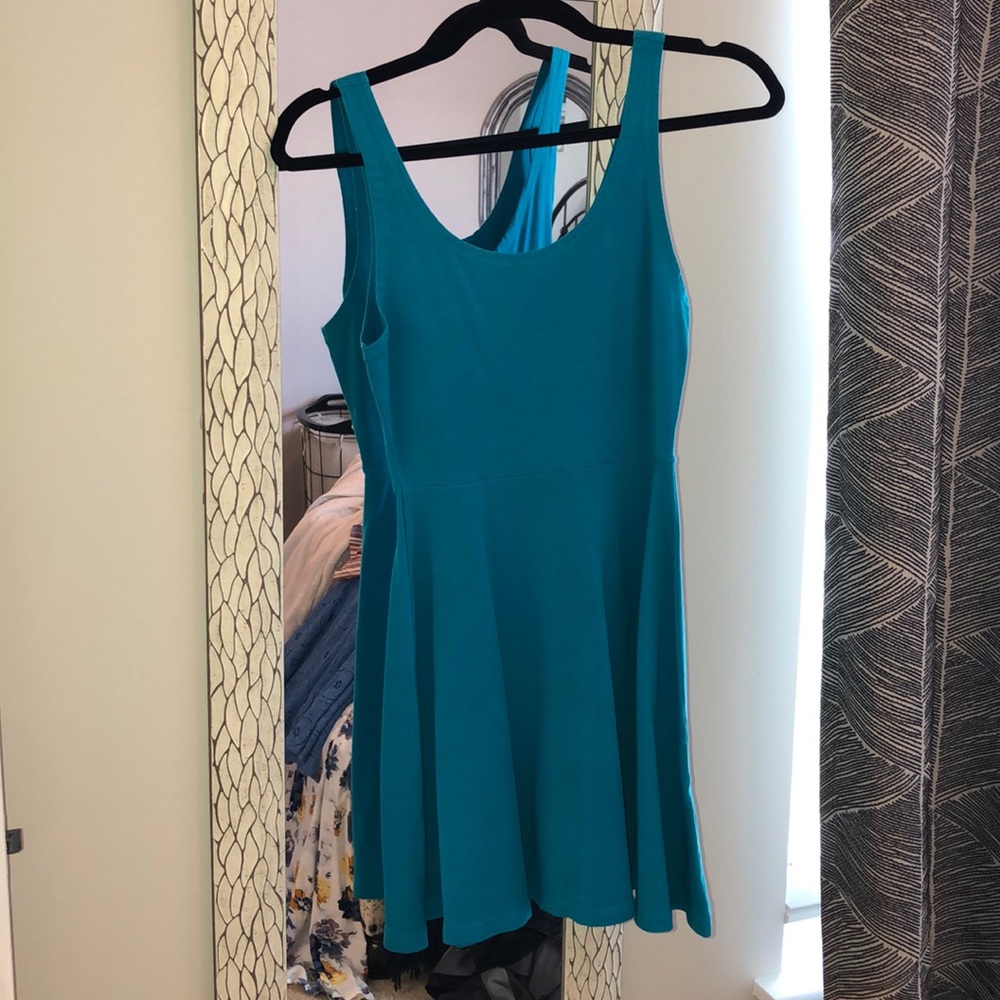 Blue Express skater dress